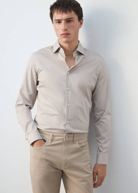 MANGO FER 27095934-07 MANGO MAN SHIRT LONG SLEEVE