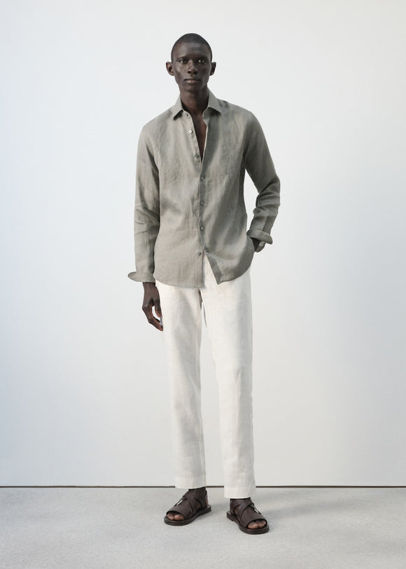 MANGO TUCAN 27095947-35 MANGO MAN SHIRT LONG SLEEVE