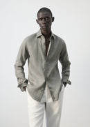 MANGO TUCAN 27095947-35 MANGO MAN SHIRT LONG SLEEVE-2