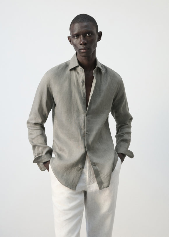 MANGO TUCAN 27095947-35 MANGO MAN SHIRT LONG SLEEVE