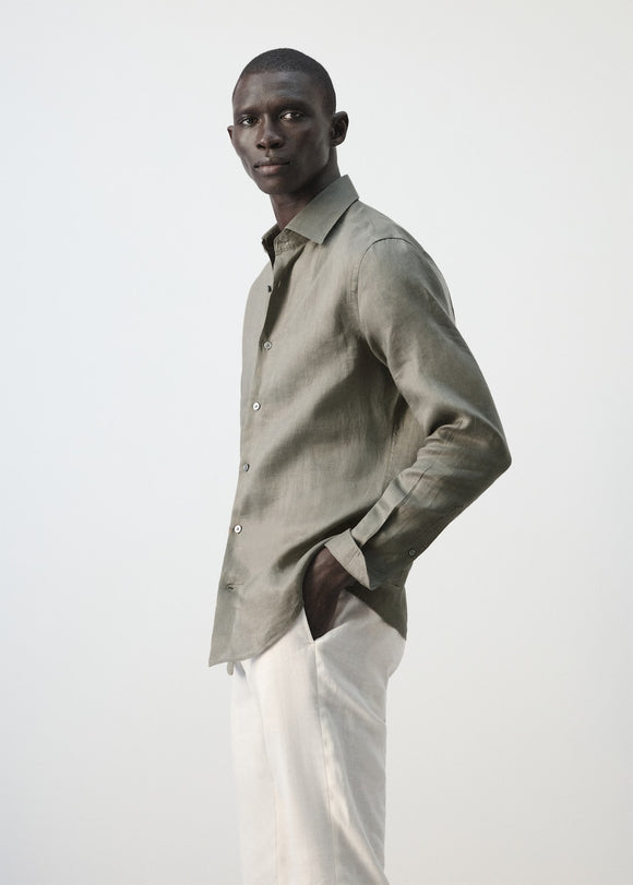 MANGO TUCAN 27095947-35 MANGO MAN SHIRT LONG SLEEVE