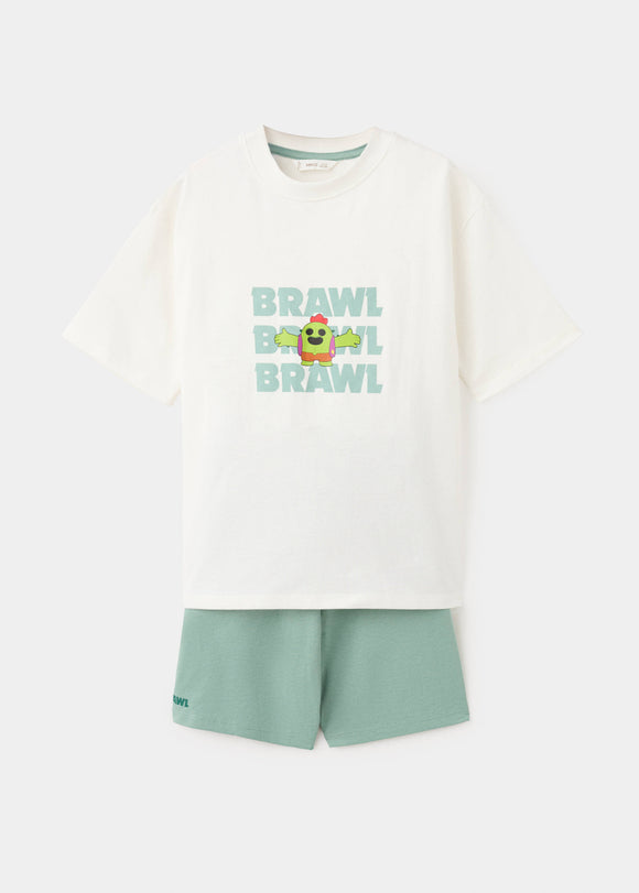 MANGO BRAWLPI 27095963-45 MANGO KIDS BOY PIJAMAS