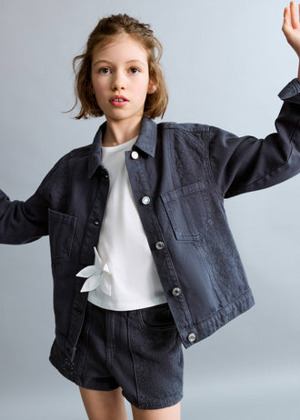 MANGO CARLASET 27095973-56 MANGO KIDS GIRL SHORT