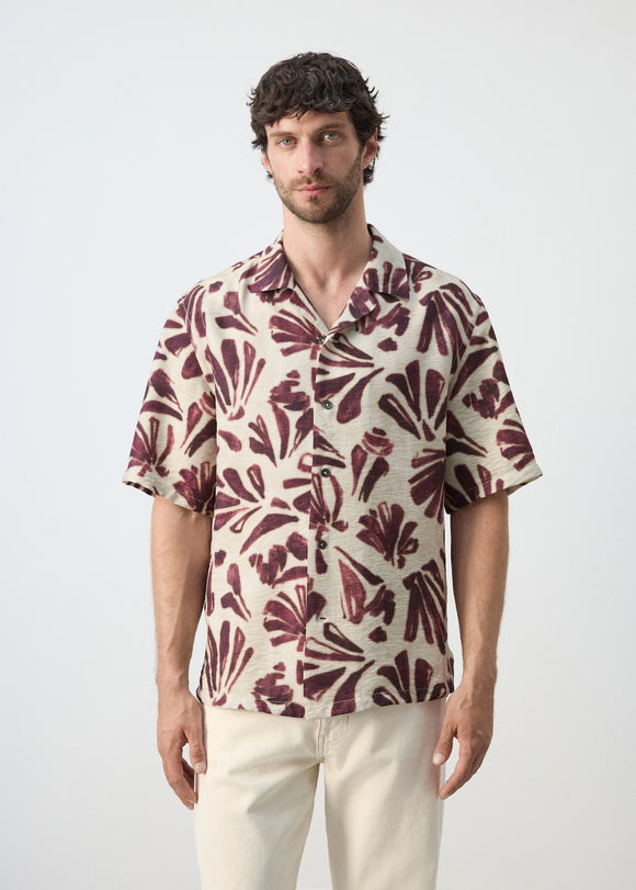 MANGO MINO 27095986-63 MANGO MAN SHIRT SHORT SLEEVE