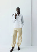 MANGO LINO 27096345-02 MANGO WOMEN SHIRT LONG SLEEVE-5