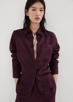 MANGO LINO 27096345-66 MANGO WOMEN SHIRT LONG SLEEVE