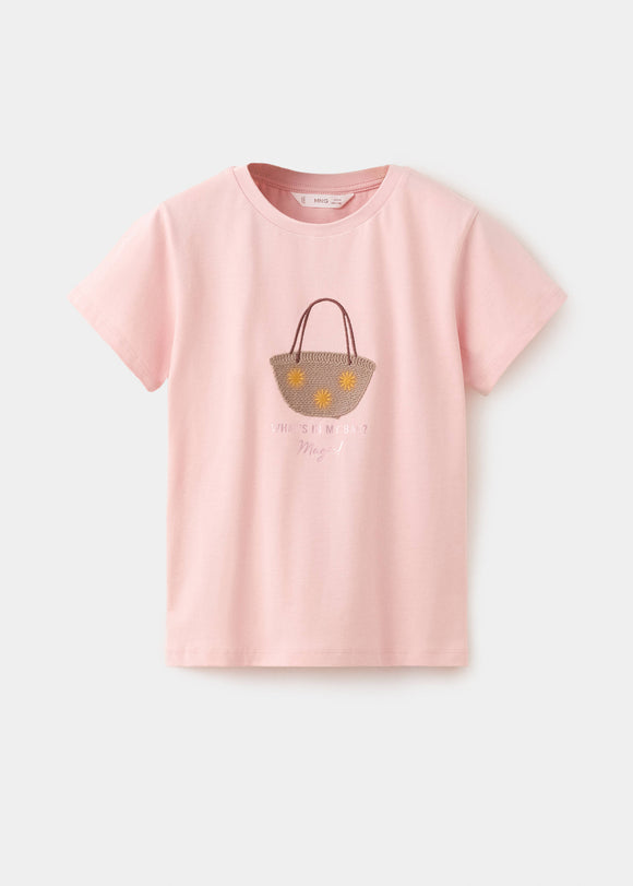 MANGO BAG 27096355-85 MANGO KIDS GIRL T-SHIRT