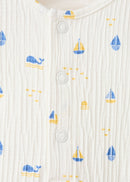 MANGO BOAT 27096714-02 MANGO KIDS NEW BORN BABY PIJAMA-3