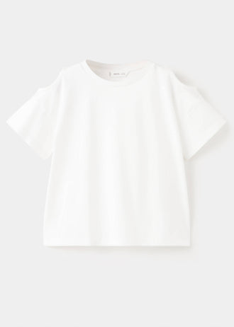 MANGO CUTOUT 27096734-02 MANGO KIDS GIRL T-SHIRT SHORT SLEEVE