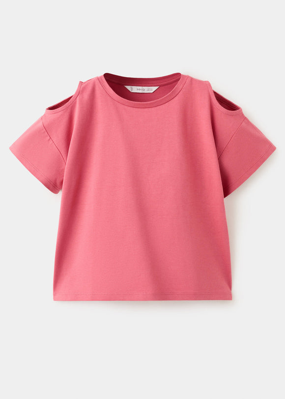 MANGO CUTOUT 27096734-74 MANGO KIDS GIRL T-SHIRT