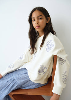 MANGO MADEIRA 27096748-02 MANGO KIDS GIRL SWEATSHIRT