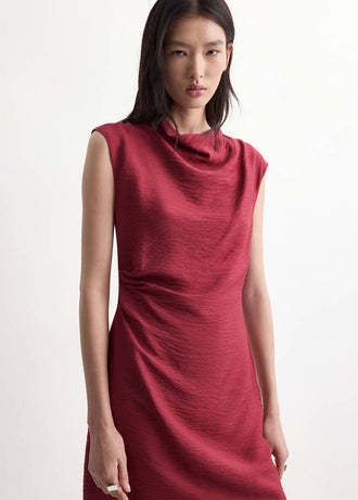 MANGO CARLOTA 27097161-76 MANGO WOMEN DRESS KNEE LENGTH