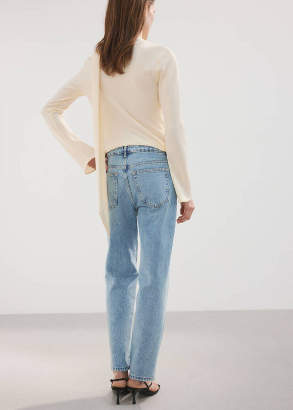 MANGO BLANCA 27097891-TM MANGO WOMEN DENIM JEANS