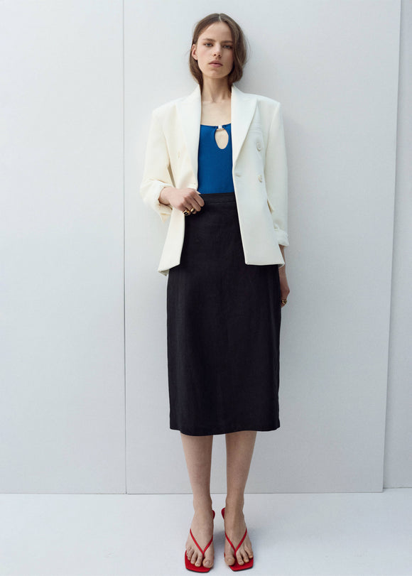 MANGO FRED 27097926-99 MANGO WOMEN SKIRT