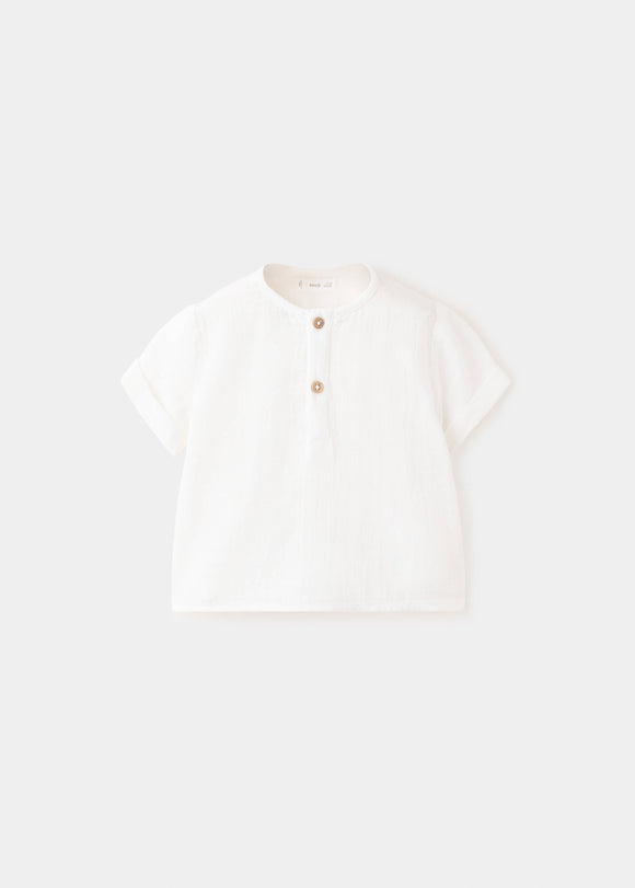 MANGO LUCA 27098262-02 MANGO NEWBORN SHIRT