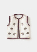 MANGO PALMI 27098659-05 MANGO KIDS GIRL VEST-2
