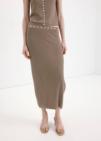 MANGO SHELL 27099063-35 MANGO WOMEN SKIRT