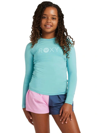 ROXY ESSENTIAL ERGWR03483-GFD0 RASH GUARD LONG SLEEVE (YG)