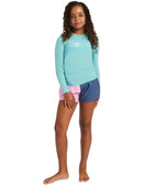 ROXY ESSENTIAL ERGWR03483-GFD0 RASH GUARD LONG SLEEVE (YG)-5