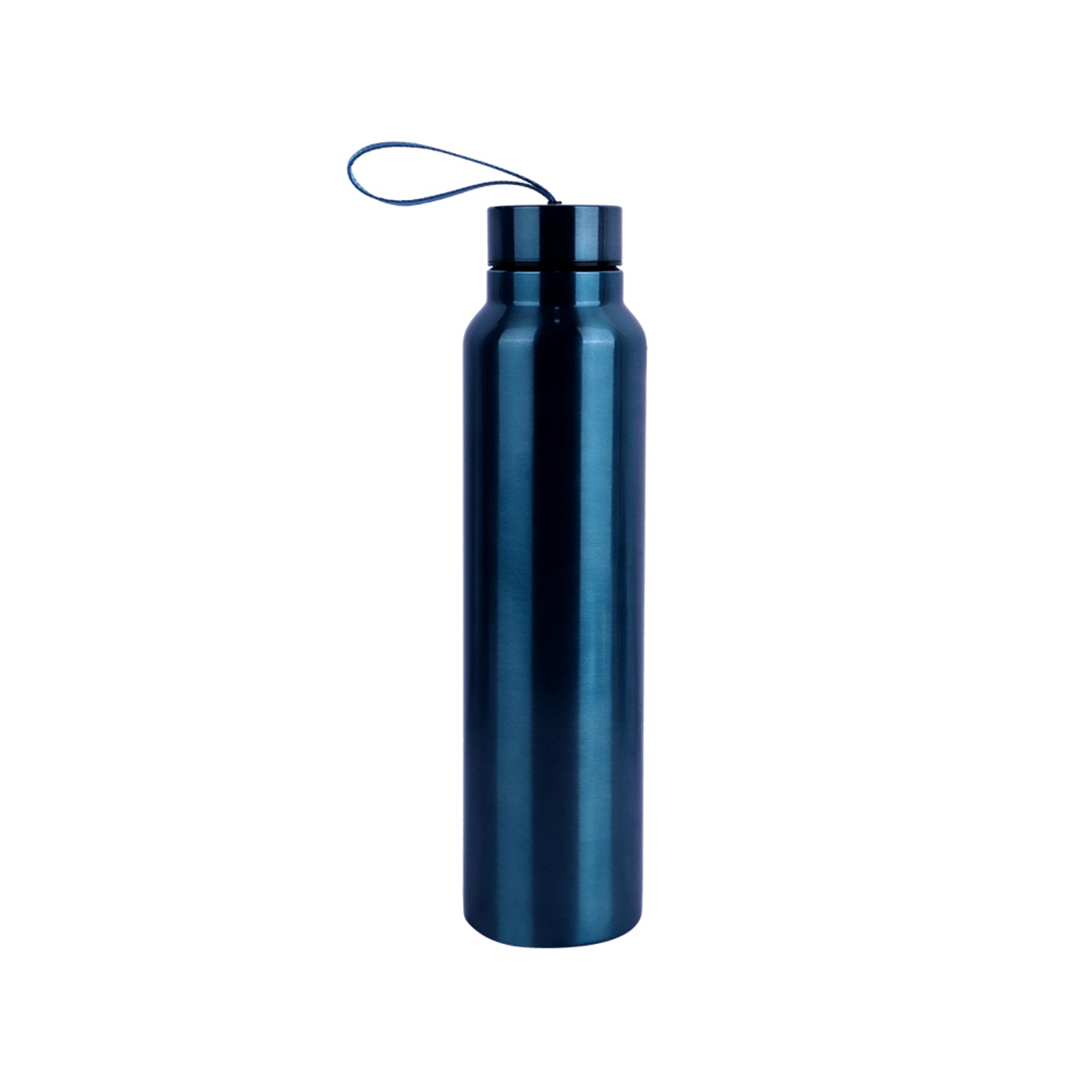 MINISO STAINLESS STEEL WATER BOTTLE WITH STRAP FOR SPORTS, 950ML ( BLUE ) 2011877610108 LIFE DEPARTMENT