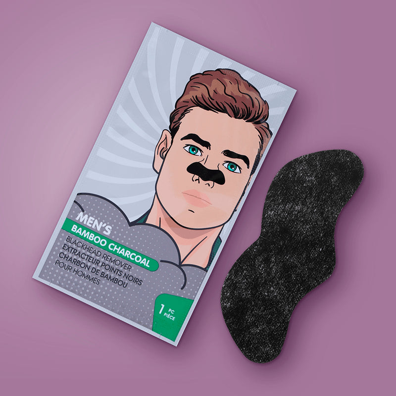 MINISO MEN'S BAMBOO CHARCOAL BLACKHEAD REMOVER 2014417310100 NOSE STRIPS