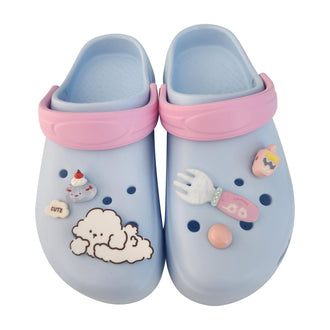 MINISO LOVELY CLOGS(BLUE,39-40) 2020749511115 FASHIONABLE SLIPPERS