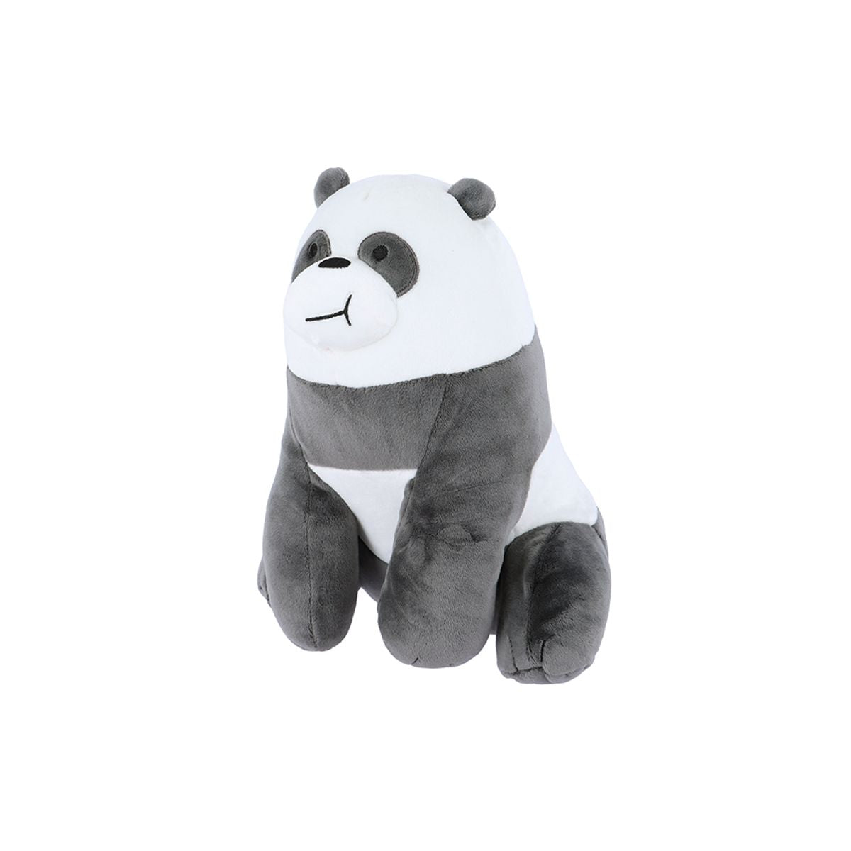 MINISO WE BARE BEARS SEASIDE MUSIC FESTIVAL 11IN. CROUCHING PLUSH TOY (PANDA) 2017029411104 IP PLUSH