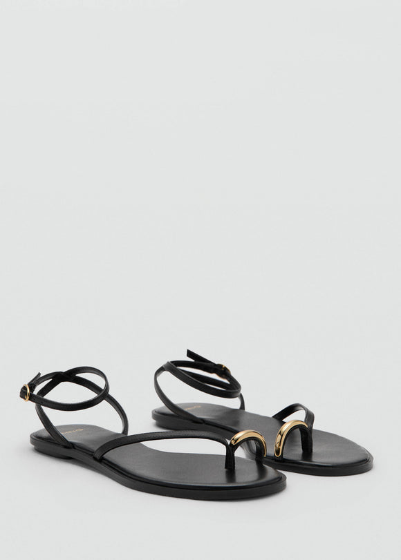 MANGO TROC 37001383-99 MANGO WOMEN SANDAL