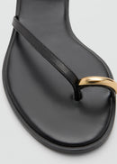 MANGO TROC 37001383-99 MANGO WOMEN SANDAL-4