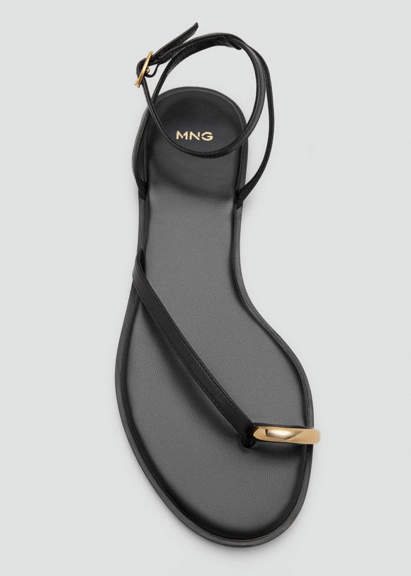 MANGO TROC 37001383-99 MANGO WOMEN SANDAL