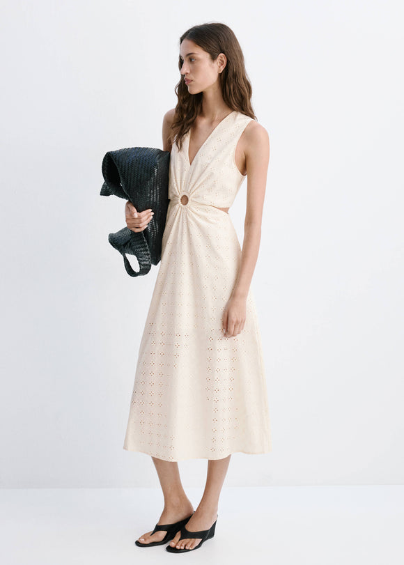 MANGO FLOR 37001408-05 MANGO WOMEN DRESS