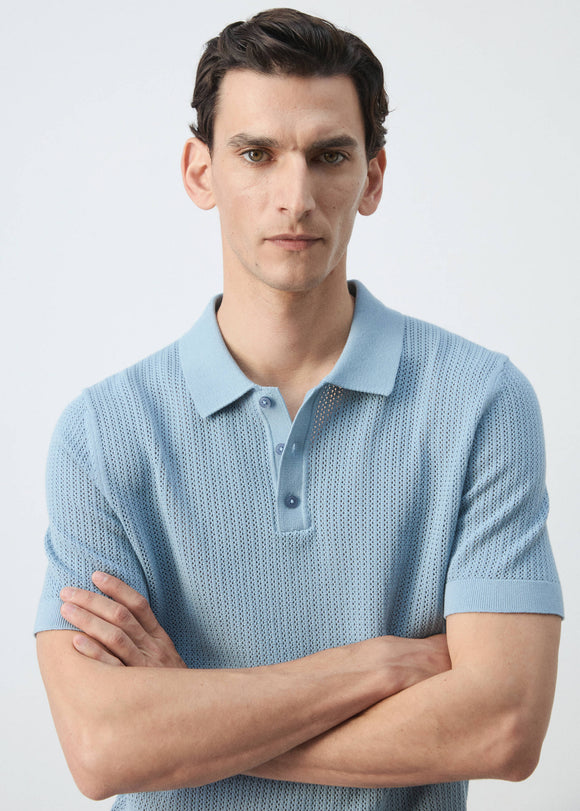 MANGO POINTELE 37001439-45 MANGO MEN POLO T-SHIRT