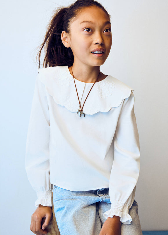 MANGO AURORA 37005167-01 KIDS GIRL SHIRT