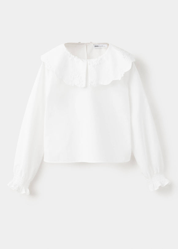 MANGO AURORA 37005167-01 KIDS GIRL SHIRT