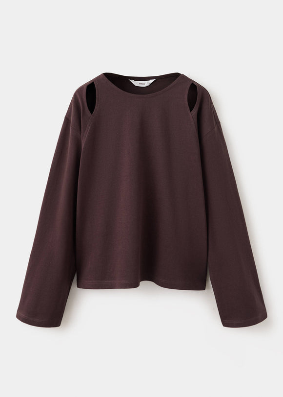 MANGO CUTOUTL 37005170-78 KIDS GIRL T-SHIRT