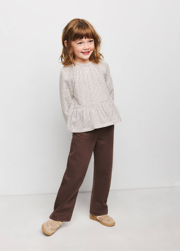 MANGO TOPO 37005184-02 KIDS BABY GIRL T-SHIRT LONG SLEEVE