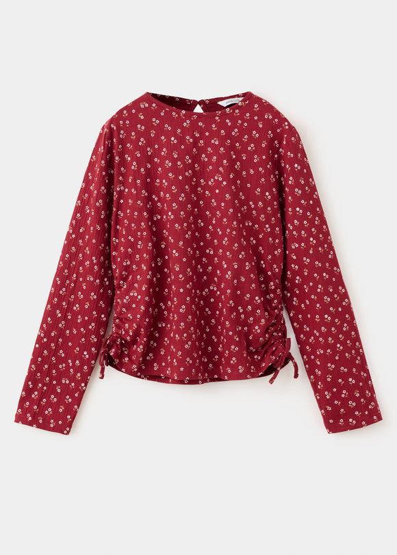 MANGO MARGASET 37006367-75 KIDS GIRL T-SHIRT LONG SLEEVE