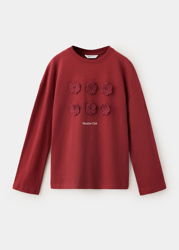 MANGO MEADOW 37006372-70 KIDS GIRL T-SHIRT