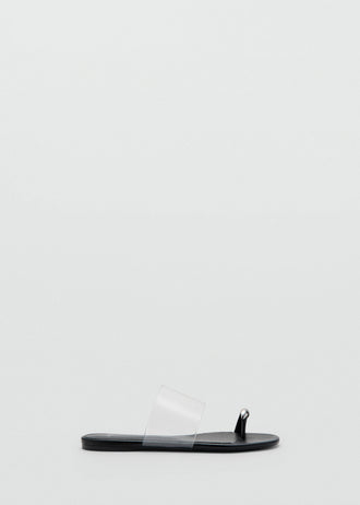 MANGO DROP 37011339-99 MANGO WOMEN SANDAL