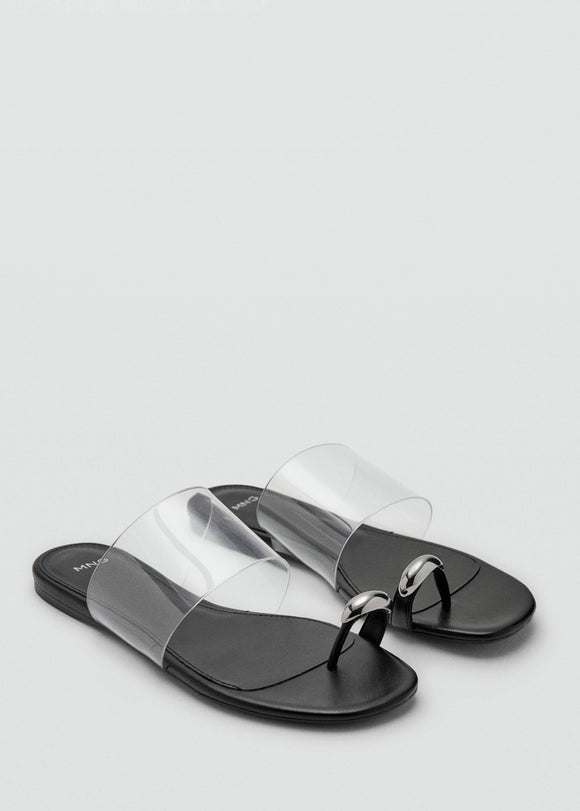 MANGO DROP 37011339-99 MANGO WOMEN SANDAL
