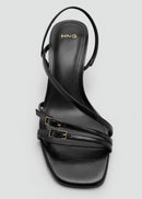 MANGO SAMBA 37011341-99 MANGO WOMEN SANDAL-5
