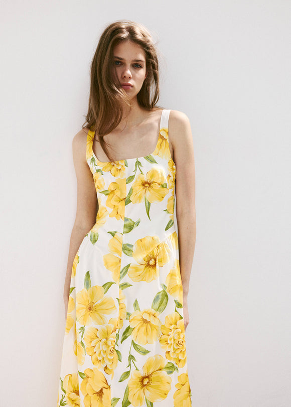 MANGO ISLAND 37011401-12 MANGO WOMEN DRESS