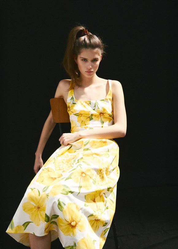 MANGO ISLAND 37011401-12 MANGO WOMEN DRESS