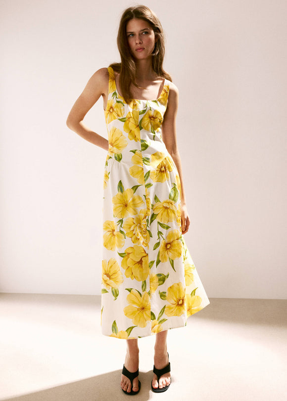 MANGO ISLAND 37011401-12 MANGO WOMEN DRESS