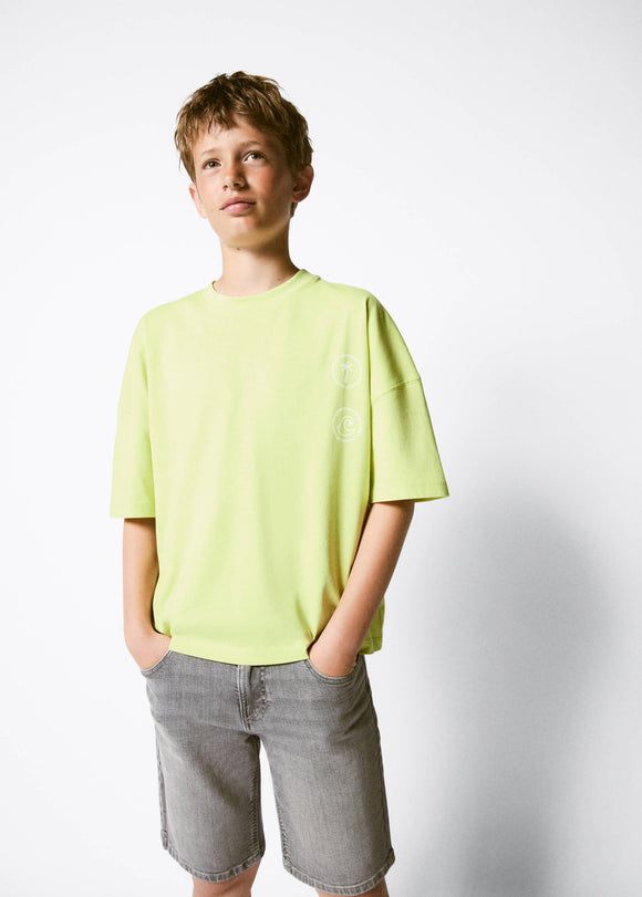 MANGO SLOW 37011413-14 MANGO KIDS BOY T-SHIRT