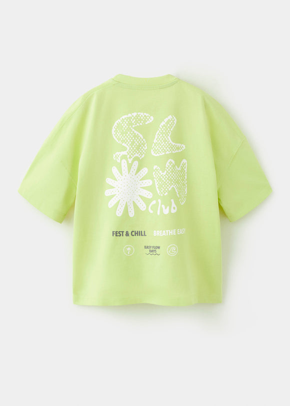 MANGO SLOW 37011413-14 MANGO KIDS BOY T-SHIRT