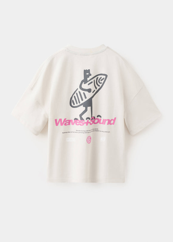 MANGO GOLDEN 37011414-03 MANGO KIDS BOY T-SHIRT