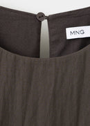 MANGO WISE 37013868-30 MANGO WOMEN DRESS-8