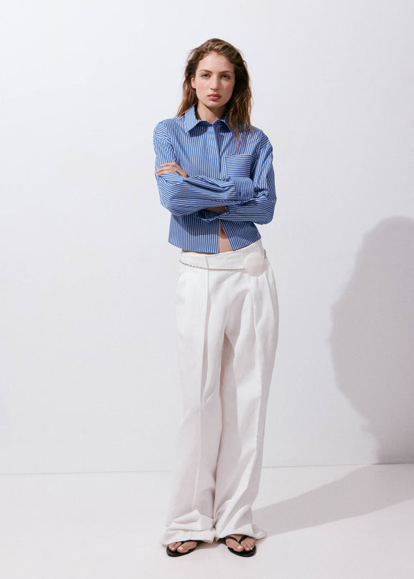 MANGO ANNA 37014074-52 WOMEN SHIRT