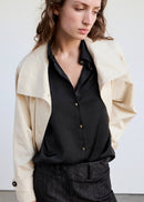 MANGO IDEALE 37014081-99 WOMEN SHIRT LONG SLEEVE-1